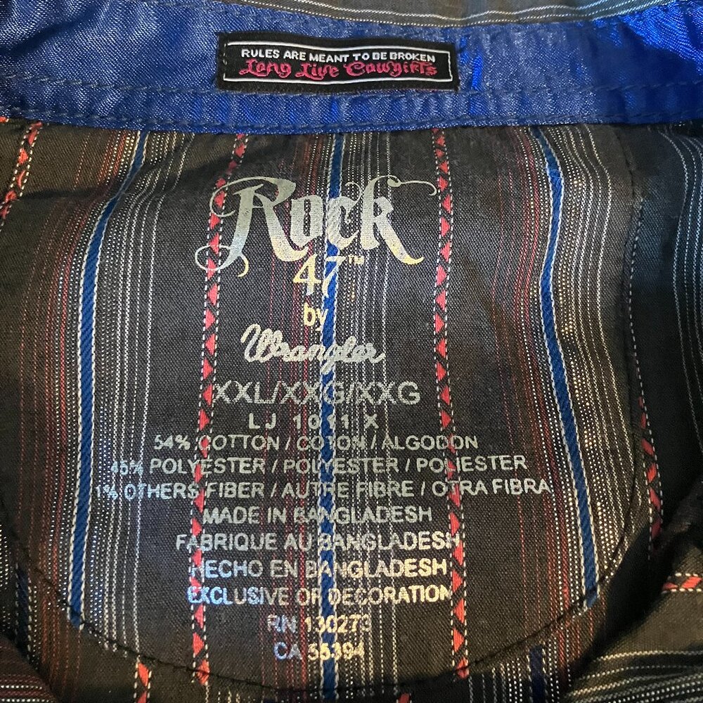 Snazzy Western Shirt Size XXL - Picture 3 of 5